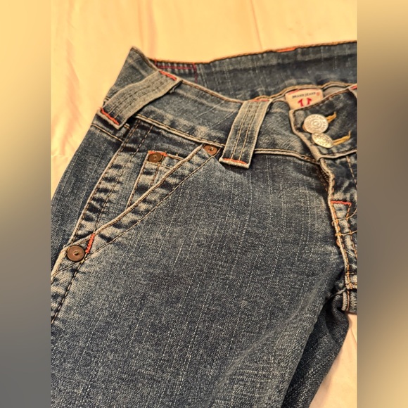 Y2K VINTAGE True Religion Sammy Jeans Women's Size 26" , Low Rise - Picture 3 of 14